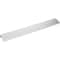 Elements 12" Overall Length Brushed Chrome Edgefield Cabinet Tab Pull A500-12BC - alternate 1